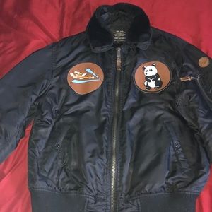 TOP GUN B-15 MEN’S HEAVY DUTY BOMBER JACKET